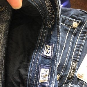 Size 23 Miss Me bootcut jeans